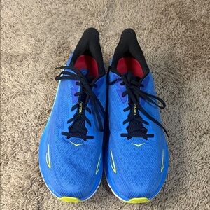 Hoka Men Blue/Purple Clifton 9 Running Sneakers Size 12.5D